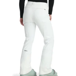 Spyder Softshell*Womens Orb Softshell Pants - WHITE