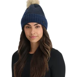 Spyder Hats*Womens Plait - True Navy TRUENAVY