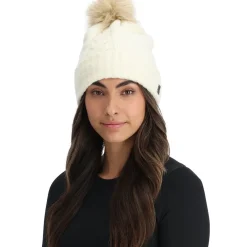 Spyder Hats*Womens Plait - Vanilla Latte VANILLALATTE