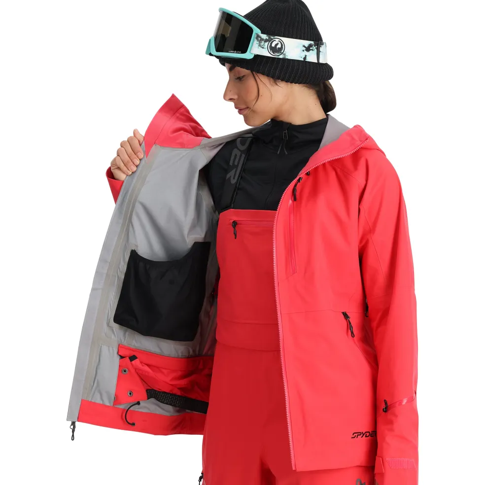 Spyder Shell|Backcountry*Womens Solitaire - Prism Pink PRISMPINK