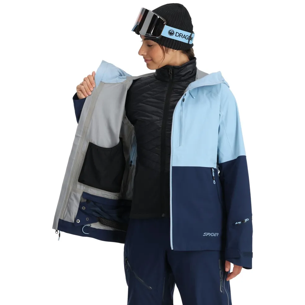 Spyder Shell|Backcountry*Womens Solitaire - True Navy TRUENAVY