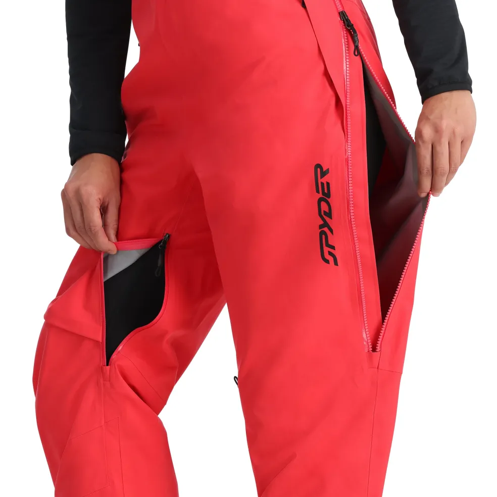 Spyder Bibs|Backcountry*Womens Solitaire Bib - Prism Pink PRISMPINK
