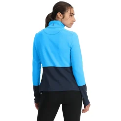 Spyder Midlayers|Fleece*Womens Speed Fleece Half Zip - Aether Blue AETHERBLUE