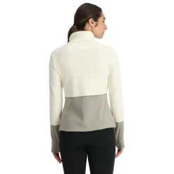 Spyder Midlayers|Fleece*Womens Speed Fleece Half Zip - CONCRETE