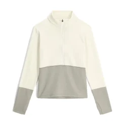 Spyder Midlayers|Fleece*Womens Speed Fleece Half Zip - CONCRETE