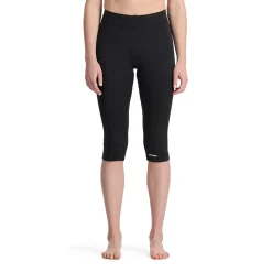 Spyder Baselayers|Freeski*Womens Stretch Charger 3/4 Pants - BLACK