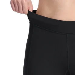 Spyder Baselayers|Freeski*Womens Stretch Charger 3/4 Pants - BLACK