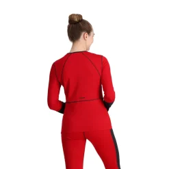 Spyder Baselayers|Midlayers*Womens Stretch Charger Crew - PULSE