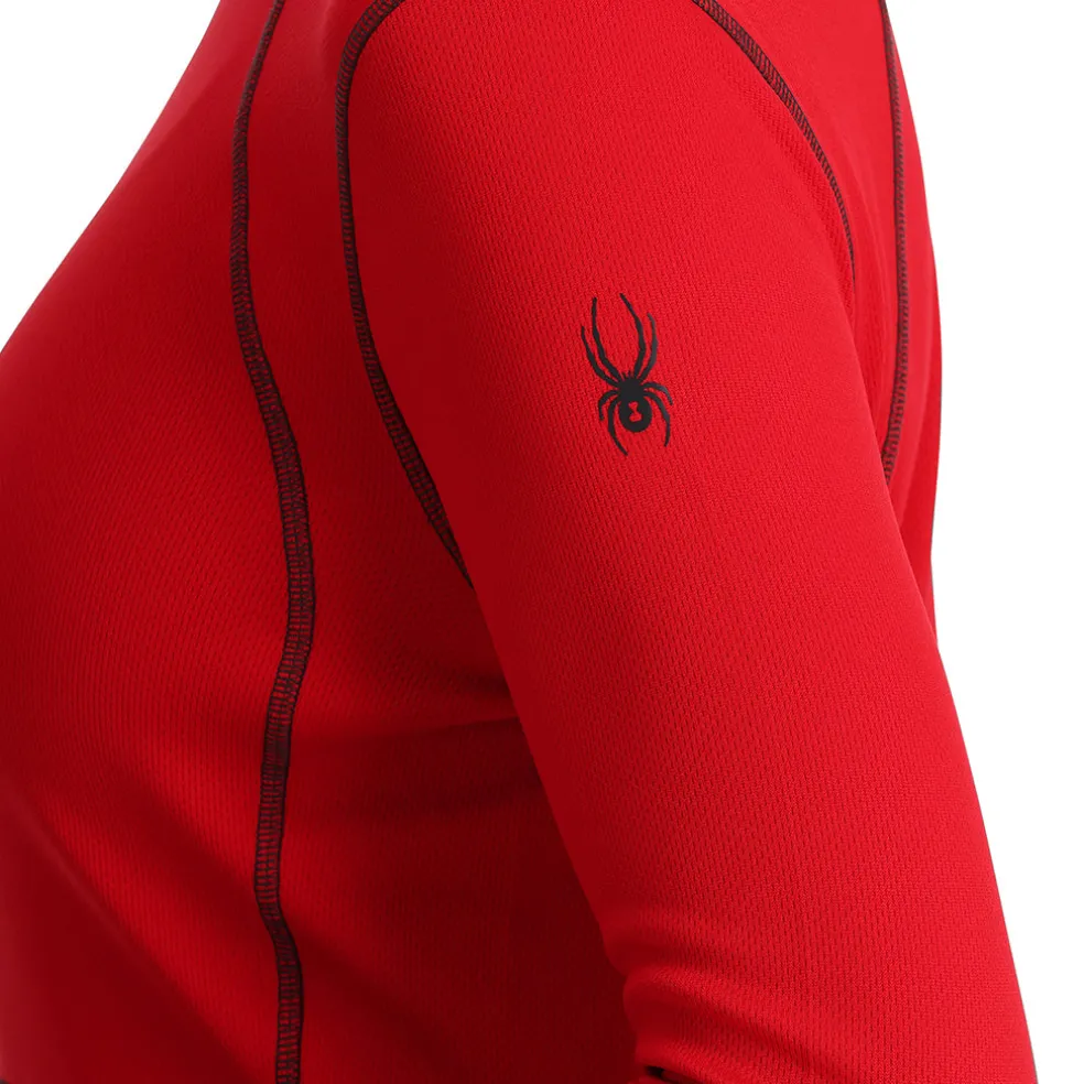 Spyder Baselayers|Midlayers*Womens Stretch Charger Crew - PULSE