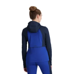 Spyder Baselayers|Midlayers*Womens Stretch Charger Hoodie - Electric Blue ELECTRICBLUE