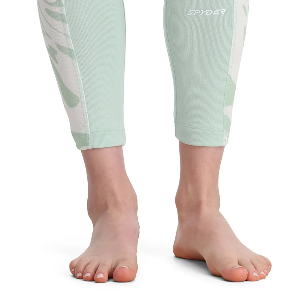 Spyder Baselayers*Womens Stretch Charger Pants - WINTERGREEN