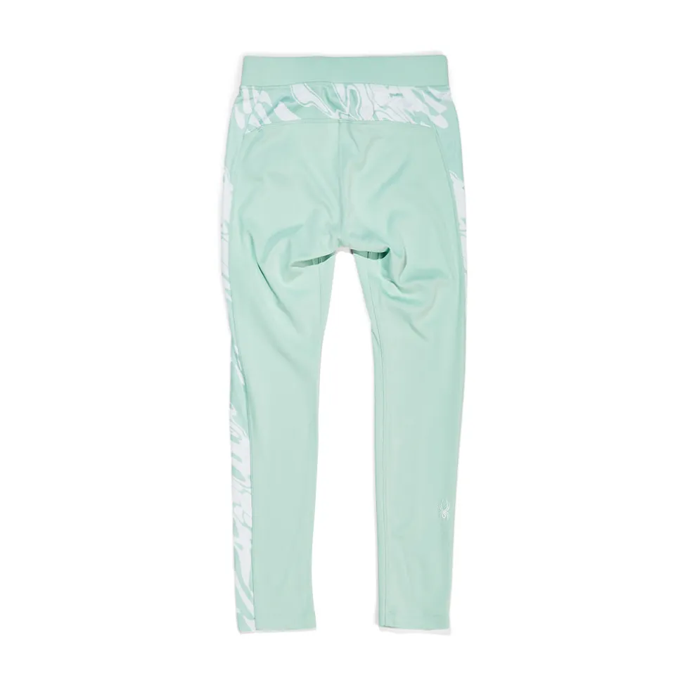 Spyder Baselayers*Womens Stretch Charger Pants - WINTERGREEN