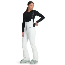 Spyder Softshell|Bibs*Womens Strutt Bib - WHITE