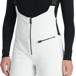 Spyder Softshell|Bibs*Womens Strutt Bib - WHITE