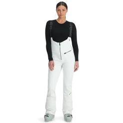 Spyder Softshell|Bibs*Womens Strutt Bib - WHITE