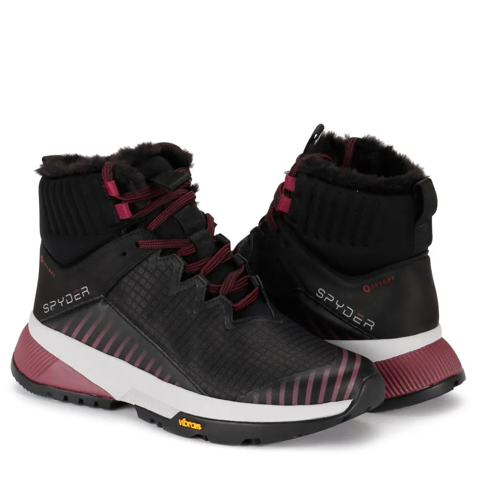 Spyder Boots*Womens Summit - Fur - Black BLACKW/BLACKFUR