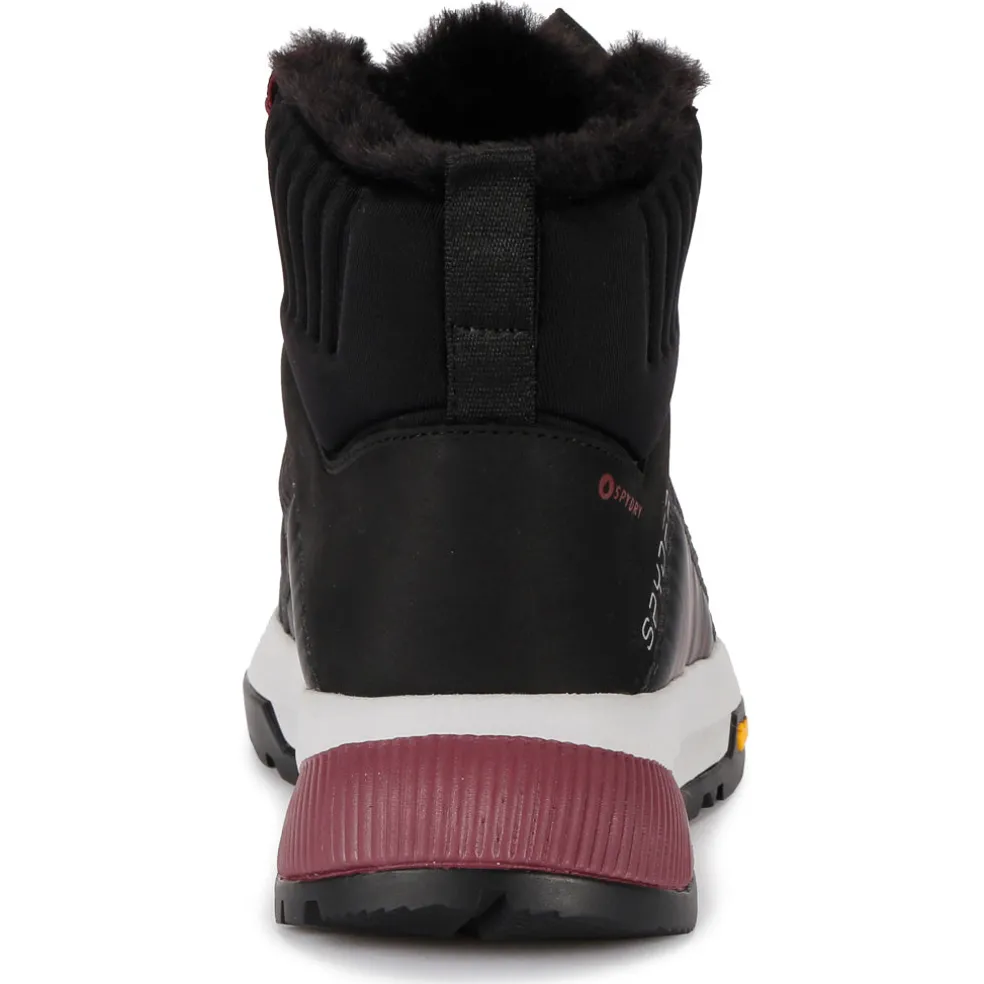 Spyder Boots*Womens Summit - Fur - Black BLACKW/BLACKFUR