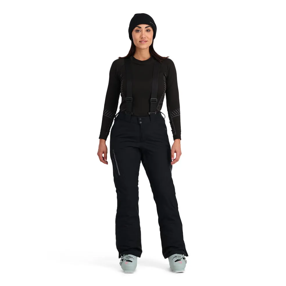 Spyder Bibs|Insulated*Womens Tarantula - BLACK