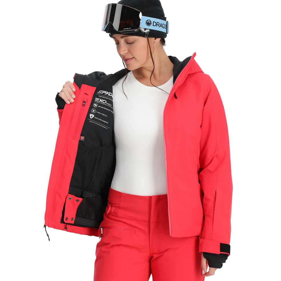Spyder Insulated|Freeski*Womens Temerity - Prism Pink PRISMPINK