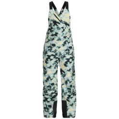 Spyder Insulated|Freeski*Womens Terrain Bib - Tie Dye Vanilla Latte TIEDYEVANILLALATTE