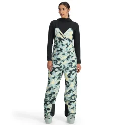 Spyder Insulated|Freeski*Womens Terrain Bib - Tie Dye Vanilla Latte TIEDYEVANILLALATTE