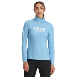 Spyder Midlayers*Womens Vivid Half Zip - Blue Drift BLUEDRIFT