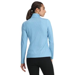 Spyder Midlayers*Womens Vivid Half Zip - Blue Drift BLUEDRIFT