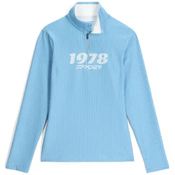 Spyder Midlayers*Womens Vivid Half Zip - Blue Drift BLUEDRIFT