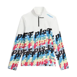 Spyder Midlayers*Womens Vivid Half Zip - WHITE