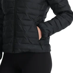 Spyder Midlayers|Down*Womens Zenith Hooded - BLACK