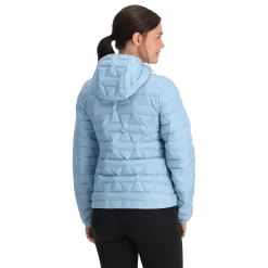 Spyder Midlayers|Down*Womens Zenith Hooded - Blue Drift BLUEDRIFT