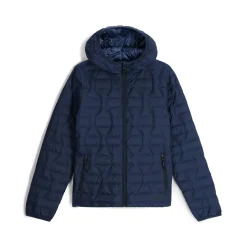 Spyder Midlayers|Down*Womens Zenith Hooded - True Navy TRUENAVY